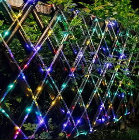 Pisca Pisca de Energia Solar Natalino Tubos de Led